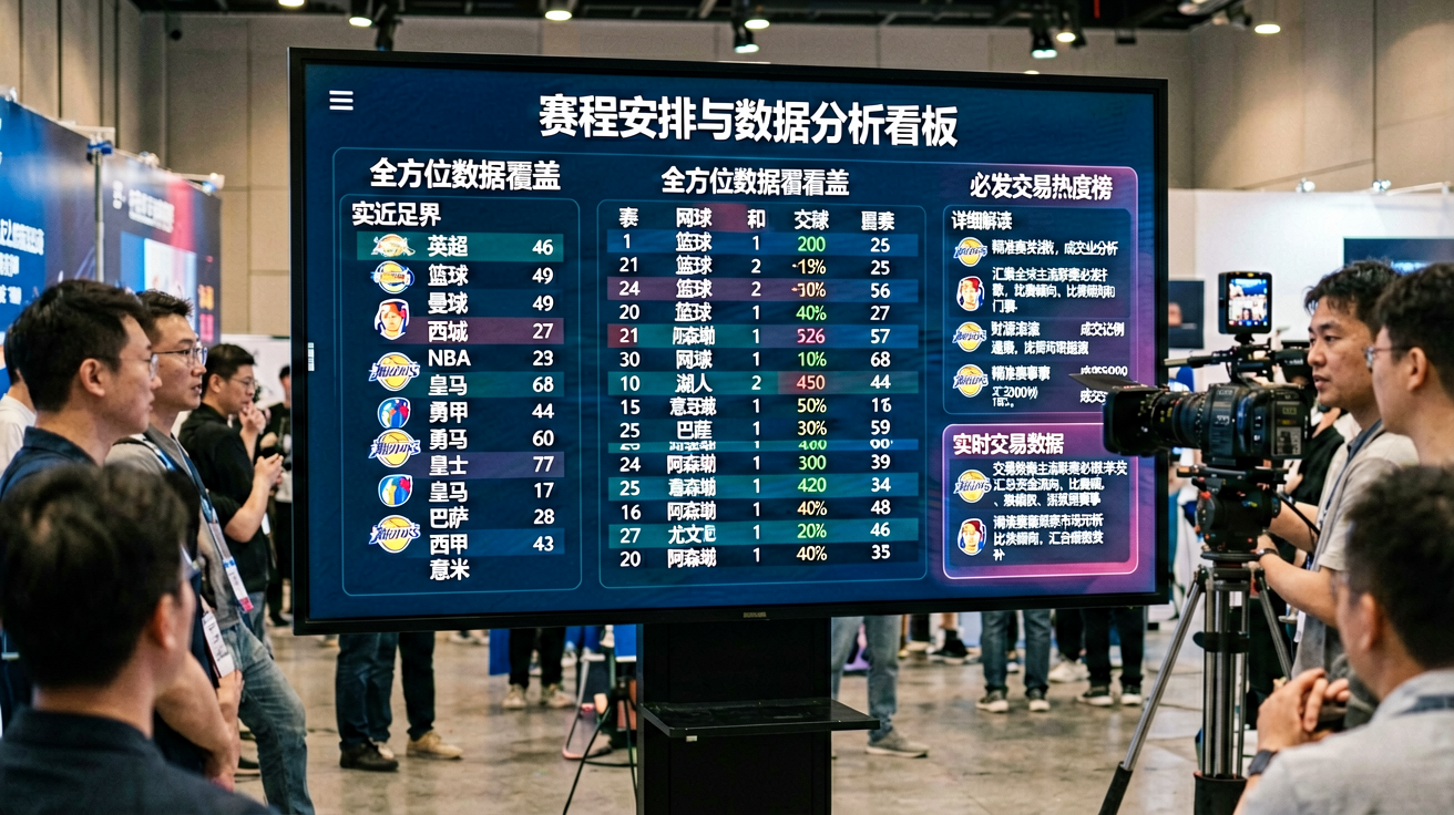 赛程安排与数据分析看板